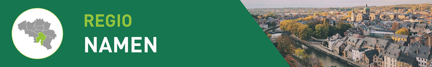 Banner regio provincie Namen Relatiegeschenken Rivanco