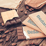 Chocolade gepersonaliseerde klantengeschenken