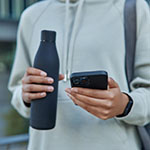 herbruikbare waterfles beurs klantengeschenken