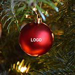 Kerstballen personeel kerstgeschenken