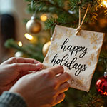  Kerstkaart personeel kerstgeschenken