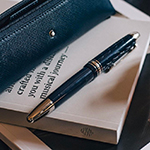 gegraveerde pen jubileumgeschenk